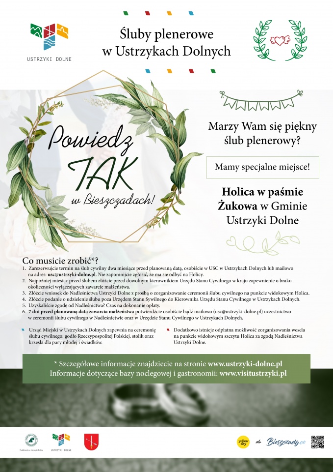 ''Powiedz TAK''- Plenerowe śluby cywilne 
