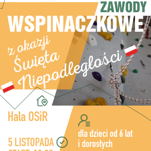  I Ustrzyckie Zawody Wspinaczkowe z okazji Dnia Niepodległości