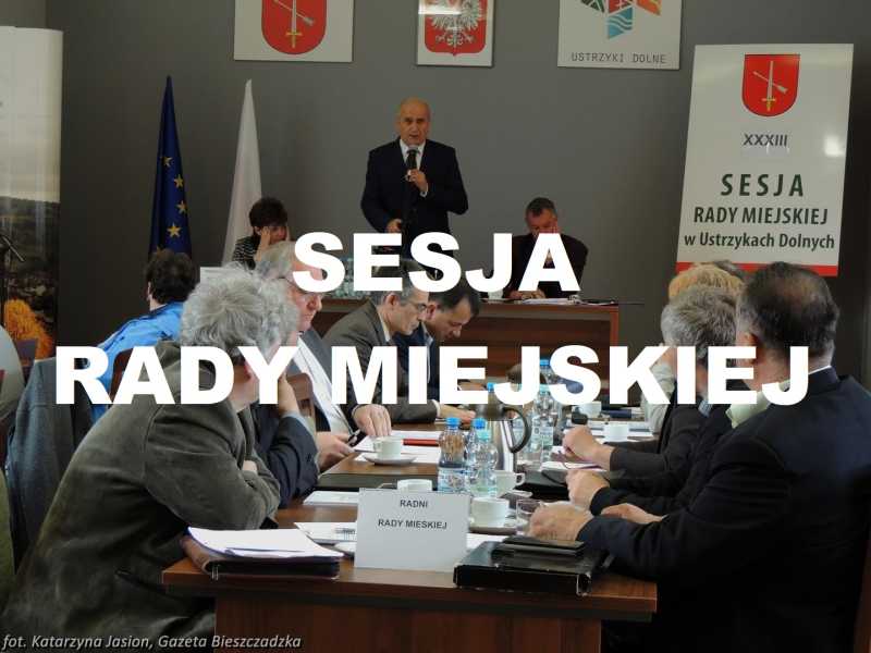 LV Sesja Rady Miejskiej w Ustrzykach Dolnych 