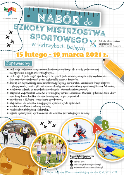 Nabór do Szkoły Mistrzostwa Sportowego w Ustrzykach Dolnych