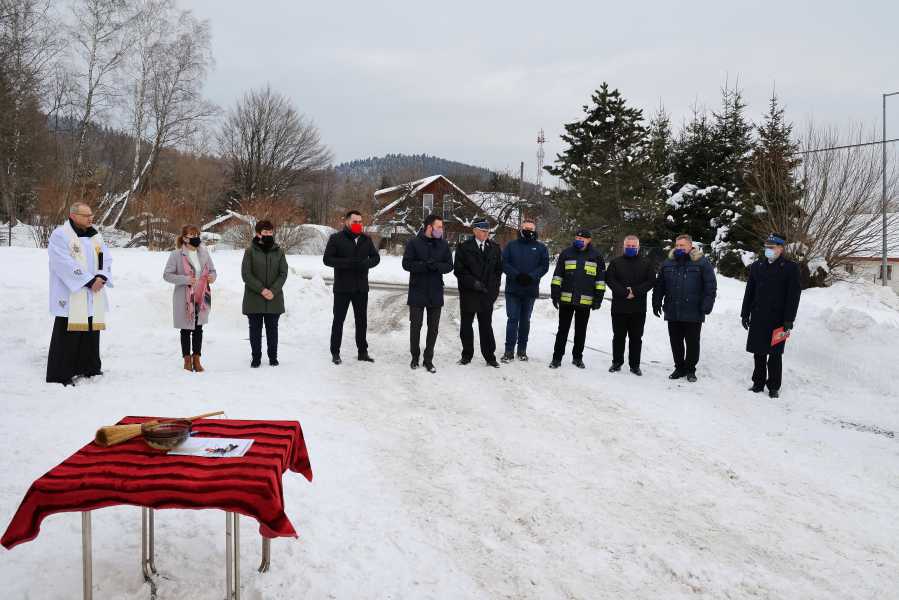 Nowy wóz strażacki w Gminie Ustrzyki Dolne