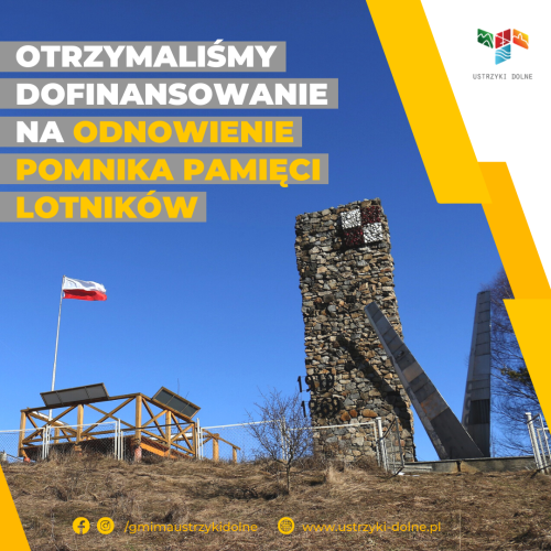 Odnowimy pomnik Pamięci Lotników w Ustjanowej Górnej! 