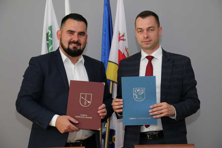 Potęgowo nową gminą partnerską Ustrzyk Dolnych 