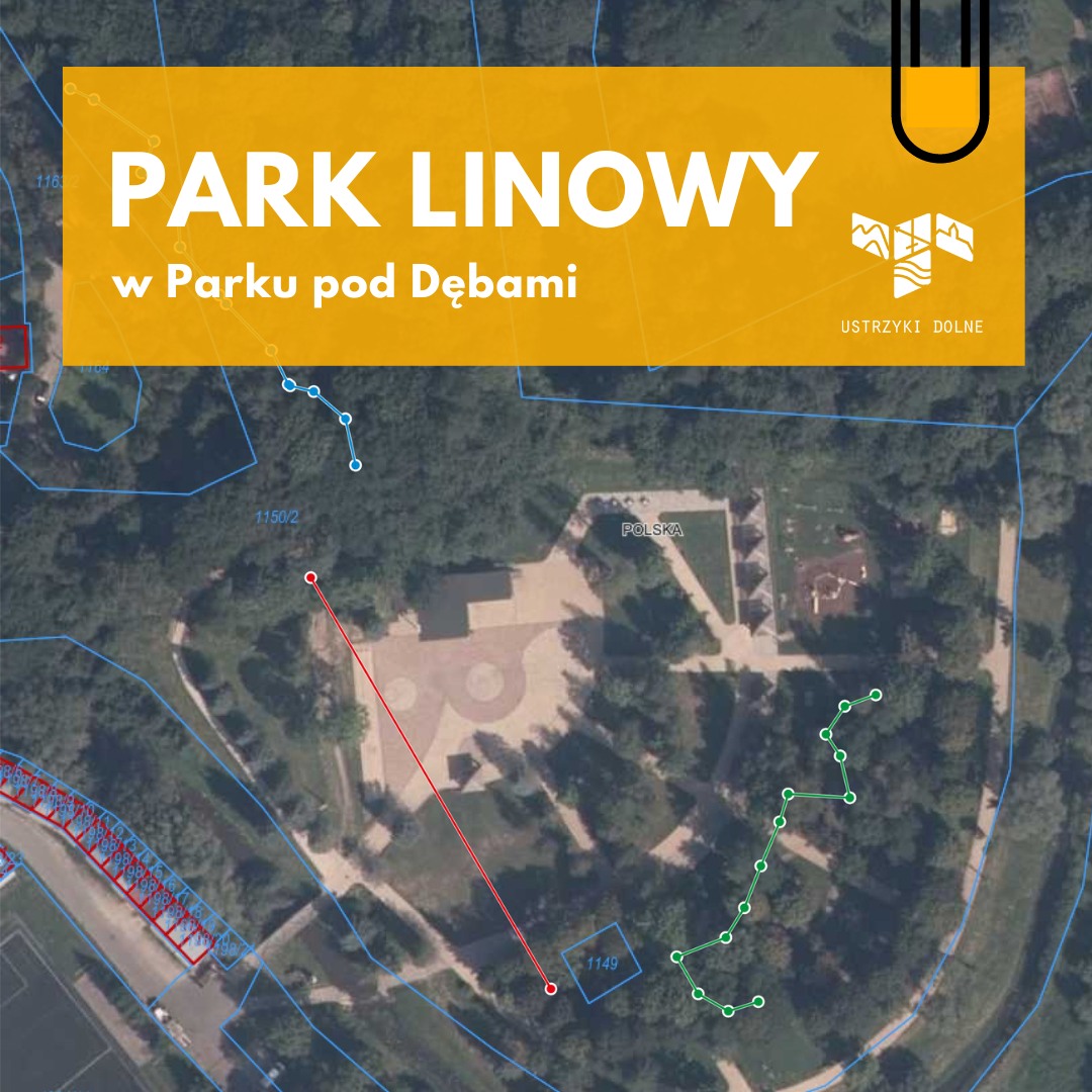 Powstanie park linowy w Ustrzykach Dolnych