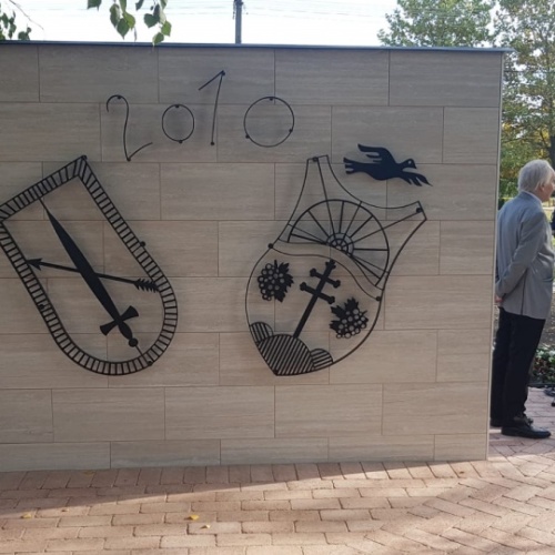 Uroczyste otwarcie Parku pod nazwą Ustrzyki Dolne w mieście partnerskim Zamardi na Węgrzech