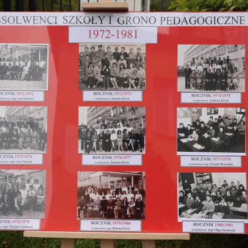 50-lecie Szkoły im. Bohaterów Lotnictwa w Ustjanowej Górnej