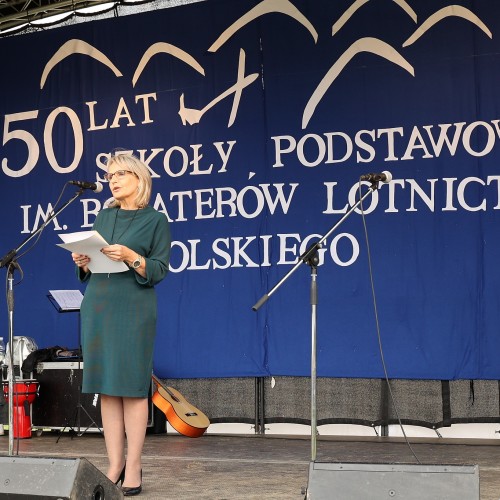 50-lecie Szkoły im. Bohaterów Lotnictwa w Ustjanowej Górnej