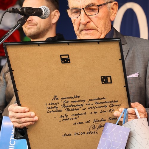 50-lecie Szkoły im. Bohaterów Lotnictwa w Ustjanowej Górnej