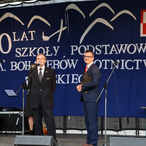 50-lecie Szkoły im. Bohaterów Lotnictwa w Ustjanowej Górnej