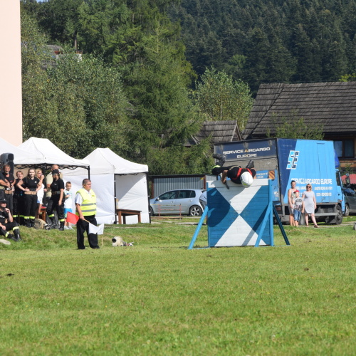 Gminne zawody sportowo-pożarnicze w Łodynie