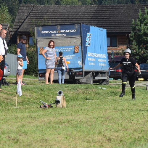 Gminne zawody sportowo-pożarnicze w Łodynie