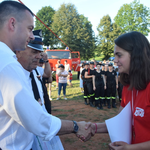 Gminne zawody sportowo-pożarnicze w Łodynie