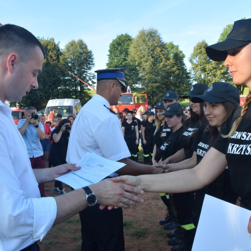Gminne zawody sportowo-pożarnicze w Łodynie