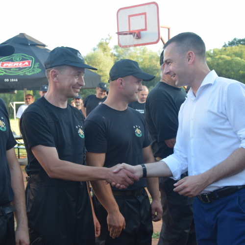 Gminne zawody sportowo-pożarnicze w Łodynie