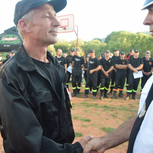 Gminne zawody sportowo-pożarnicze w Łodynie