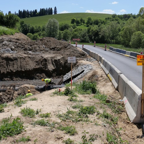 Inauguracja przebudowy mostów w Liskowatym