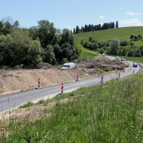 Inauguracja przebudowy mostów w Liskowatym