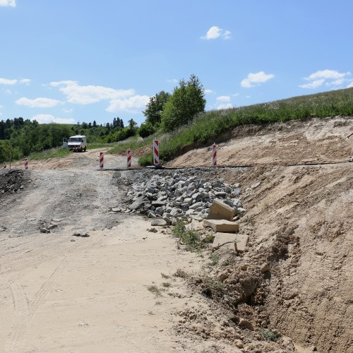 Inauguracja przebudowy mostów w Liskowatym