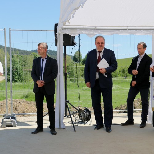 Inauguracja przebudowy mostów w Liskowatym