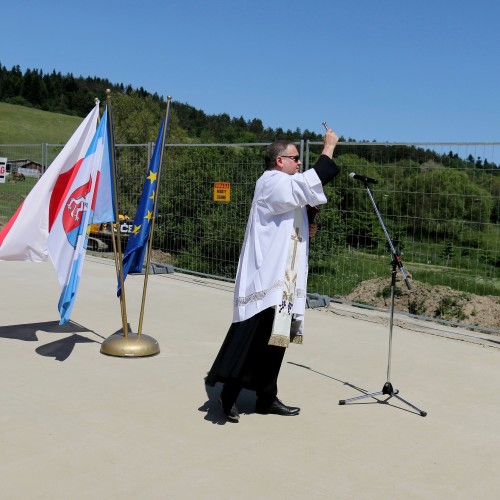 Inauguracja przebudowy mostów w Liskowatym