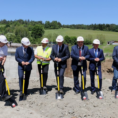 Inauguracja przebudowy mostów w Liskowatym