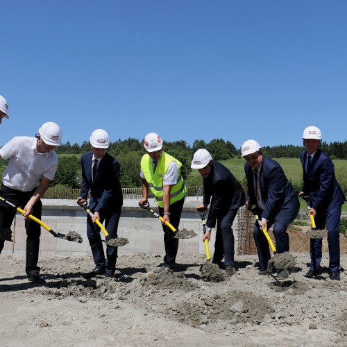 Inauguracja przebudowy mostów w Liskowatym