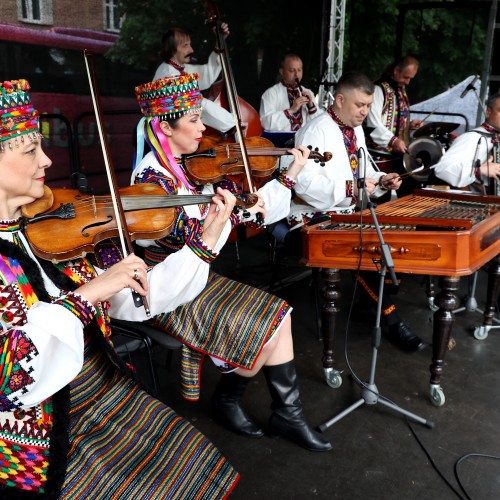 Koncert Zespołu Huculija i Zespołu Tańca Bandanki