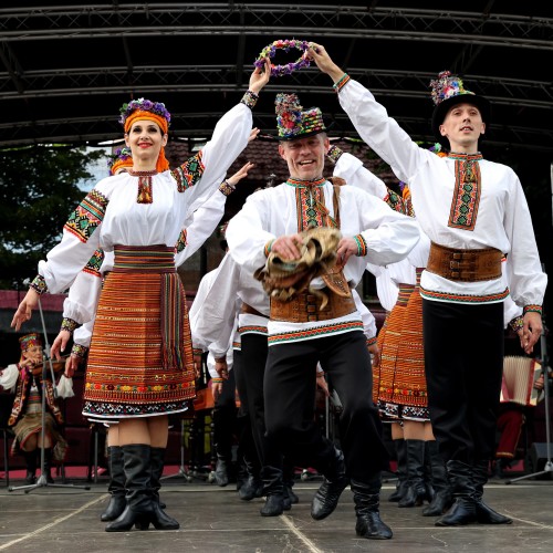 Koncert Zespołu Huculija i Zespołu Tańca Bandanki