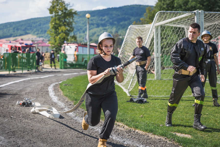 Gminne Zawody Sportowo-Pożarnicze