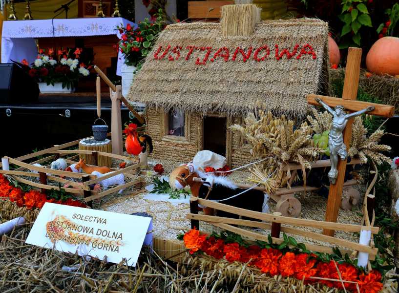 Fotorelacja z dożynek gminnych w Ustjanowej Dolnej