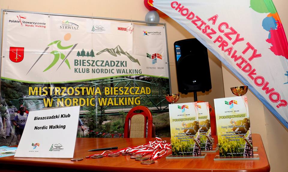 Zakończenie roku w Bieszczadzkim Klubie Nordic Walking