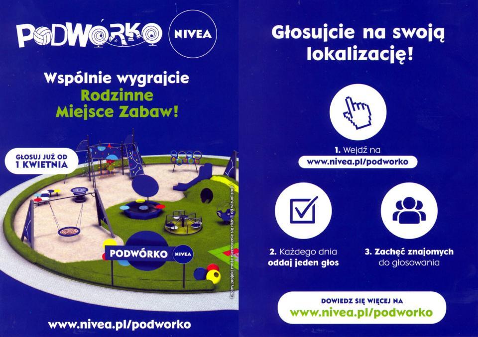 Podwórko NIVEA w Ustrzykach Dolnych