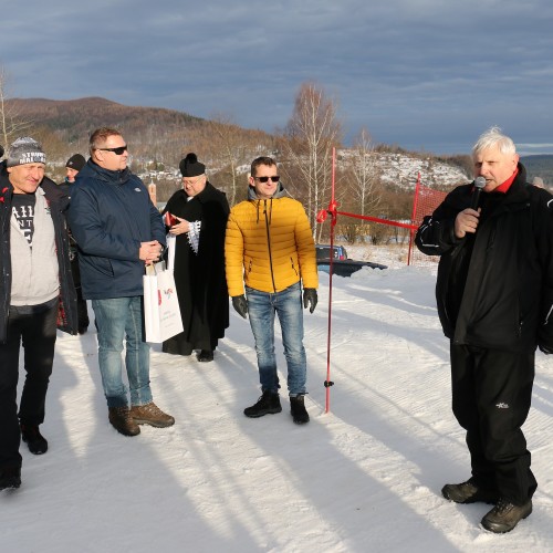 Otwarcie kolei linowej na górze Gromadzyń
