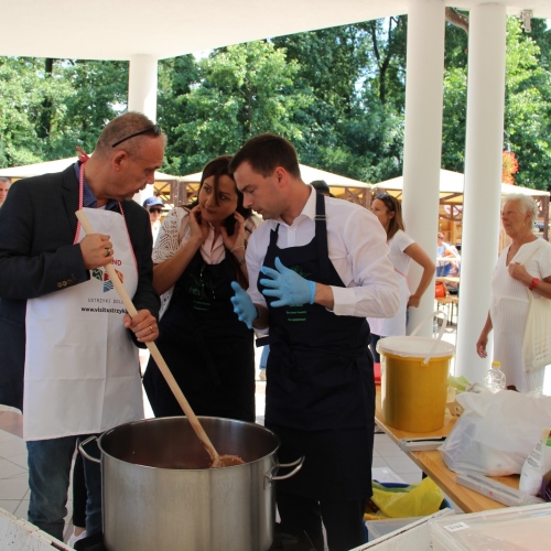 Promocja Ustrzyk Dolnych na festiwalu w Heviz (Węgry)