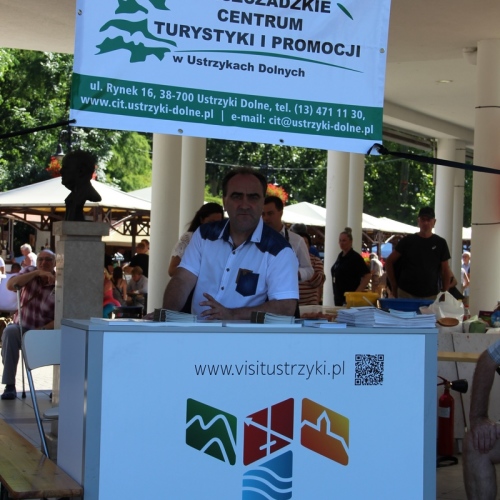 Promocja Ustrzyk Dolnych na festiwalu w Heviz (Węgry)