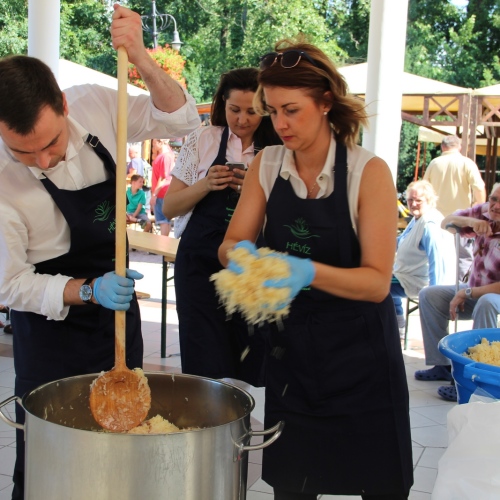 Promocja Ustrzyk Dolnych na festiwalu w Heviz (Węgry)