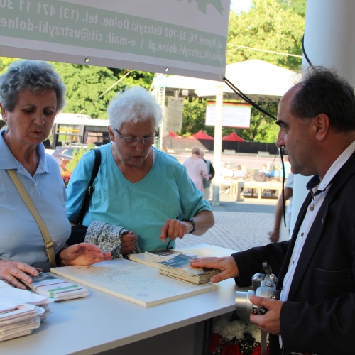 Promocja Ustrzyk Dolnych na festiwalu w Heviz (Węgry)