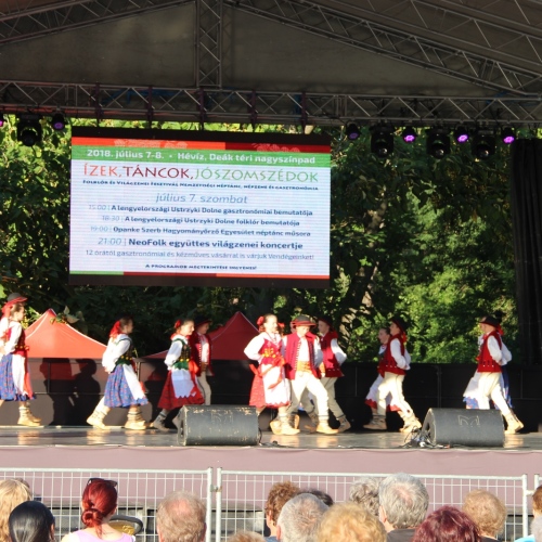 Promocja Ustrzyk Dolnych na festiwalu w Heviz (Węgry)