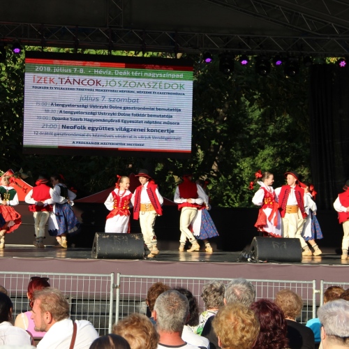 Promocja Ustrzyk Dolnych na festiwalu w Heviz (Węgry)