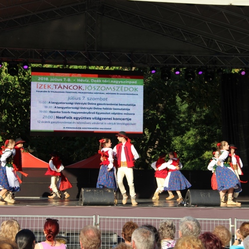 Promocja Ustrzyk Dolnych na festiwalu w Heviz (Węgry)