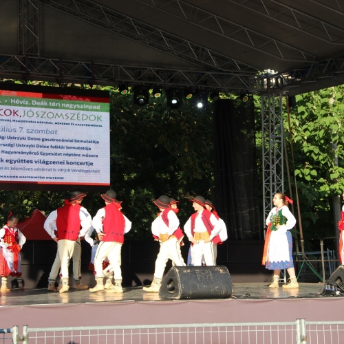 Promocja Ustrzyk Dolnych na festiwalu w Heviz (Węgry)