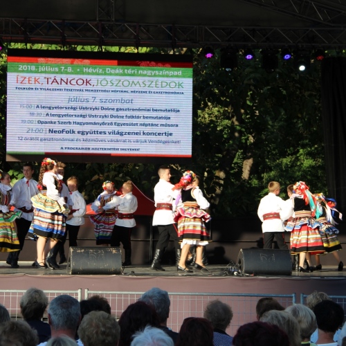 Promocja Ustrzyk Dolnych na festiwalu w Heviz (Węgry)
