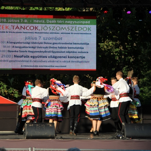 Promocja Ustrzyk Dolnych na festiwalu w Heviz (Węgry)