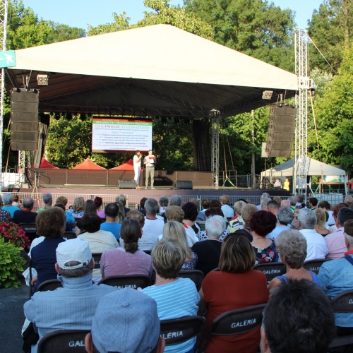 Promocja Ustrzyk Dolnych na festiwalu w Heviz (Węgry)