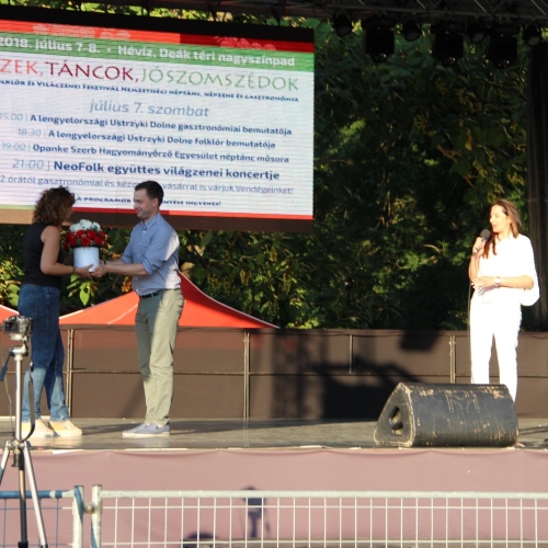 Promocja Ustrzyk Dolnych na festiwalu w Heviz (Węgry)