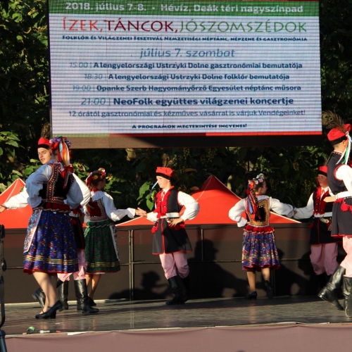 Promocja Ustrzyk Dolnych na festiwalu w Heviz (Węgry)