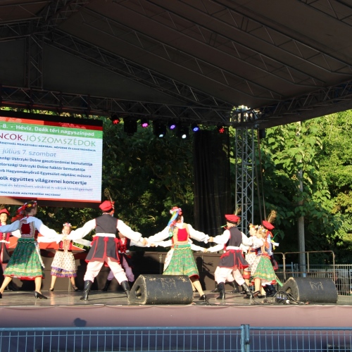 Promocja Ustrzyk Dolnych na festiwalu w Heviz (Węgry)