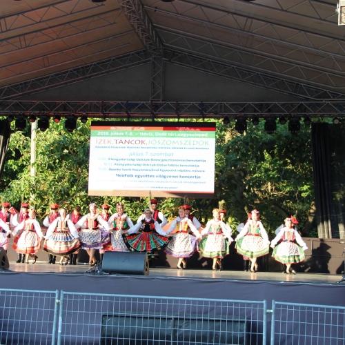 Promocja Ustrzyk Dolnych na festiwalu w Heviz (Węgry)