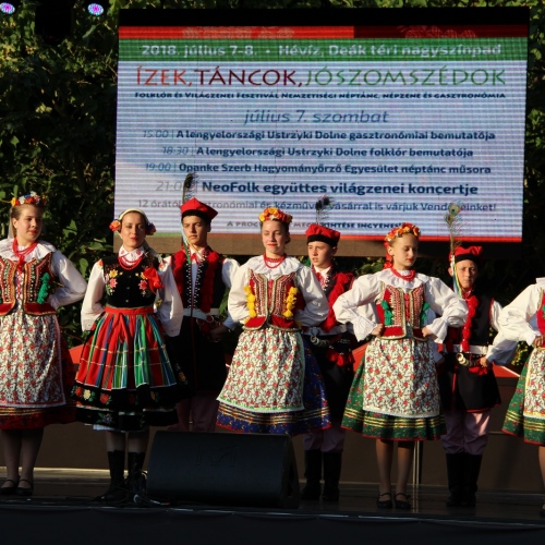 Promocja Ustrzyk Dolnych na festiwalu w Heviz (Węgry)