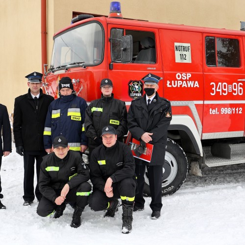 Przekazanie samochodu dla OSP Krościenko